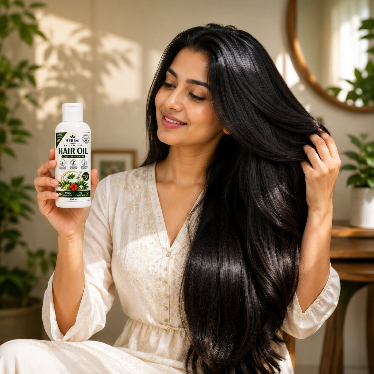Hair Growth & Hair Fall Control Oil ayurvedic product store